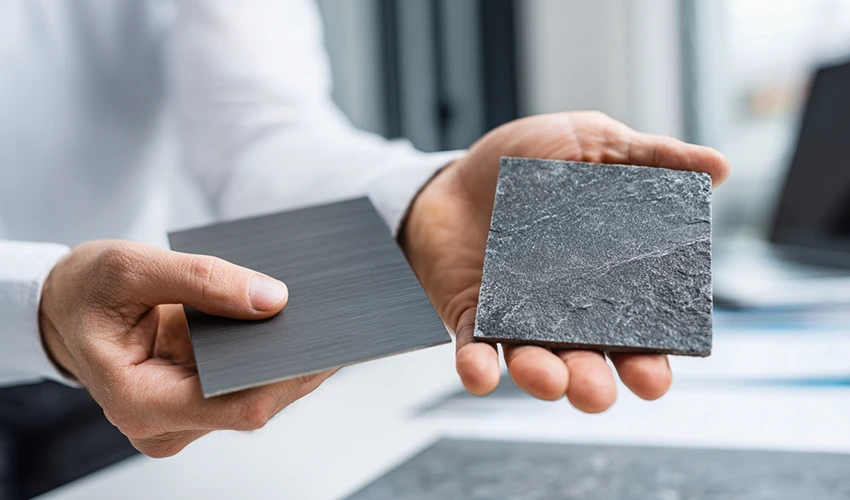 屋根材の比較イメージ