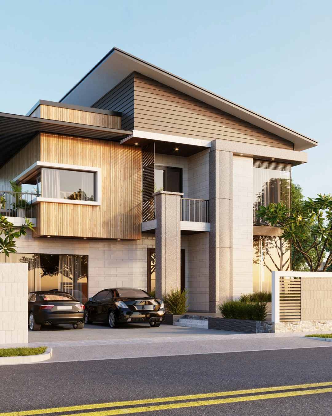 住宅の外観イメージ